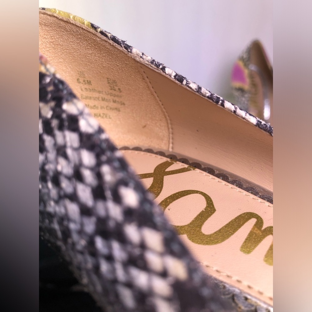 Sam Edelman Multicolor Snakeskin Heels - Picture 12 of 14